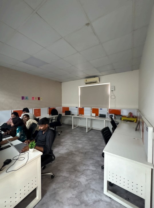 Ready to move office space with 23 Workstations & 1 Director cabins