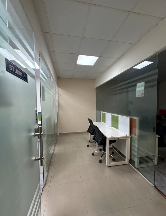 Ready to move office space with 23 Workstations & 1 Director cabins